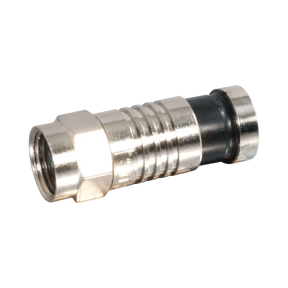 C2G RG59 Compression F-Type Connector with O-Ring Multipack (10-Pack) (TAA Compliant) — Being Shipped