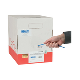 Tripp Lite Cat5e 350 MHz Solid Core Plenum-Rated (UTP) PVC Bulk Ethernet Cable, Blue, 1000 ft. (304.8 m) — Being Shipped