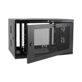 Tripp Lite SmartRack 9U Low-Profile Switch-Depth-Plus Wall-Mount Mini Rack Enclosure, Wide — Being Shipped