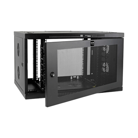 Tripp Lite SmartRack 9U Low-Profile Switch-Depth-Plus Wall-Mount Mini Rack Enclosure, Wide — Being Shipped