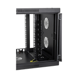 Tripp Lite SmartRack 9U Low-Profile Switch-Depth-Plus Wall-Mount Mini Rack Enclosure, Wide — Being Shipped