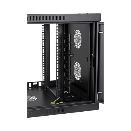 Tripp Lite SmartRack 9U Low-Profile Switch-Depth-Plus Wall-Mount Mini Rack Enclosure, Wide — Being Shipped