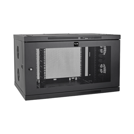 Tripp Lite SmartRack 9U Low-Profile Switch-Depth-Plus Wall-Mount Mini Rack Enclosure, Wide — Being Shipped