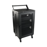 Tripp Lite Mobile Cart Conversion Kit with Handle, Casters and Power Cord Manager for Charging Stations — Being Shipped