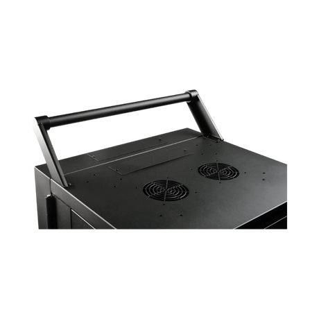 Tripp Lite Mobile Cart Conversion Kit with Handle, Casters and Power Cord Manager for Charging Stations — Being Shipped