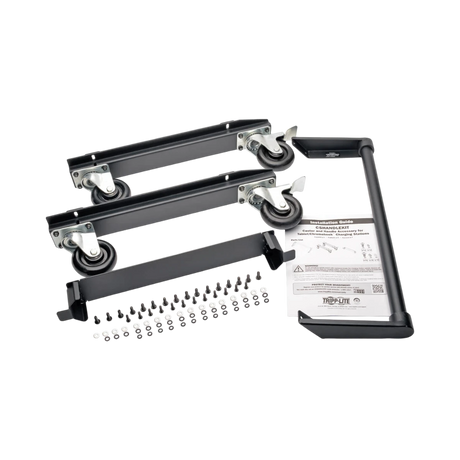 Tripp Lite Mobile Cart Conversion Kit with Handle, Casters and Power Cord Manager for Charging Stations — Being Shipped