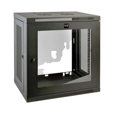 Tripp Lite SmartRack 12U Low-Profile Switch-Depth Wall-Mount Small Rack Enclosure, Clear Acrylic Window — Being Shipped