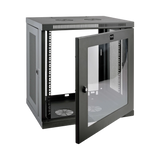 Tripp Lite SmartRack 12U Low-Profile Switch-Depth Wall-Mount Small Rack Enclosure, Clear Acrylic Window — Being Shipped