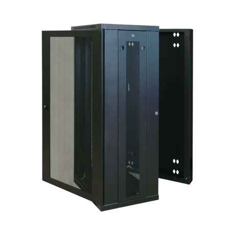 Tripp Lite SmartRack 26U Low-Profile Switch-Depth Wall-Mount Half-Height Rack Enclosure, Hinged Back — Being Shipped
