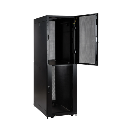 Tripp Lite 42U SmartRack Co-Location Standard-Depth Rack Enclosure Cabinet, 2 separate compartments — Being Shipped