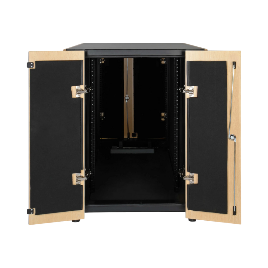 Tripp Lite SmartRack Sound Proof Half-Height Server Rack Enclosure, 18U — Being Shipped