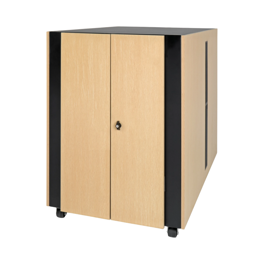 Tripp Lite SmartRack Sound Proof Half-Height Server Rack Enclosure, 18U — Being Shipped