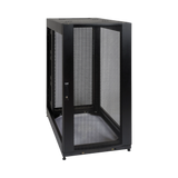 Tripp Lite 25U SmartRack Standard-Depth Half-Height Rack Enclosure, Expansion Version, No Side Panels — Being Shipped