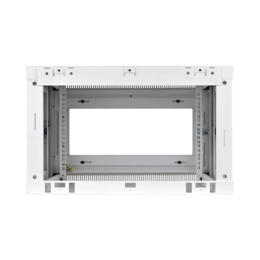 Tripp Lite SmartRack 6U Low-Profile Switch-Depth Wall-Mount Mini Rack Enclosure, Clear Acrylic Window, White — Being Shipped