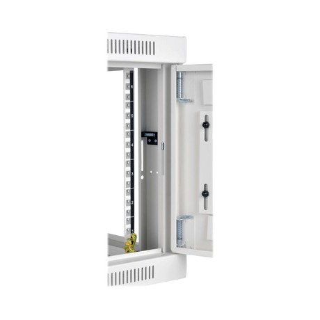 Tripp Lite SmartRack 6U Low-Profile Switch-Depth Wall-Mount Mini Rack Enclosure, Clear Acrylic Window, White — Being Shipped