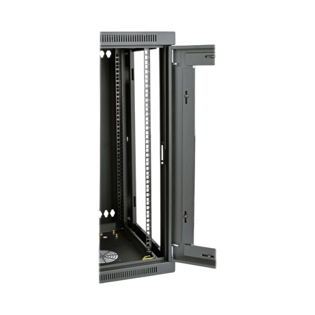 Tripp Lite SmartRack 15U Low-Profile Switch-Depth Wall-Mount Half-Height Rack Enclosure, Clear Acrylic Window, Hinged Back — Being Shipped