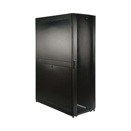 Tripp Lite 45U Extra-Deep Server Rack, 48 in. (1219 mm) Depth, Doors & Side Panels Included — Being Shipped