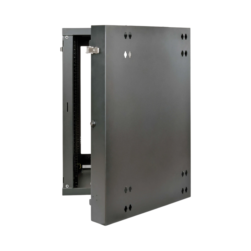 Tripp Lite SmartRack 18U UPS-Depth Wall-Mount Half-Height Rack Enclosure, Clear Acrylic Window, Hinged Back — Being Shipped