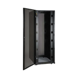 Tripp Lite 48U SmartRack Wide Standard-Depth Rack Enclosure Cabinet with doors, side panels & shock pallet packaging — Being Shipped