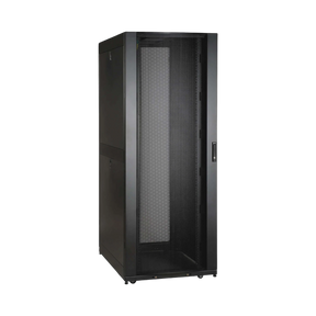 Tripp Lite 48U SmartRack Wide Standard-Depth Rack Enclosure Cabinet with doors, side panels & shock pallet packaging — Being Shipped