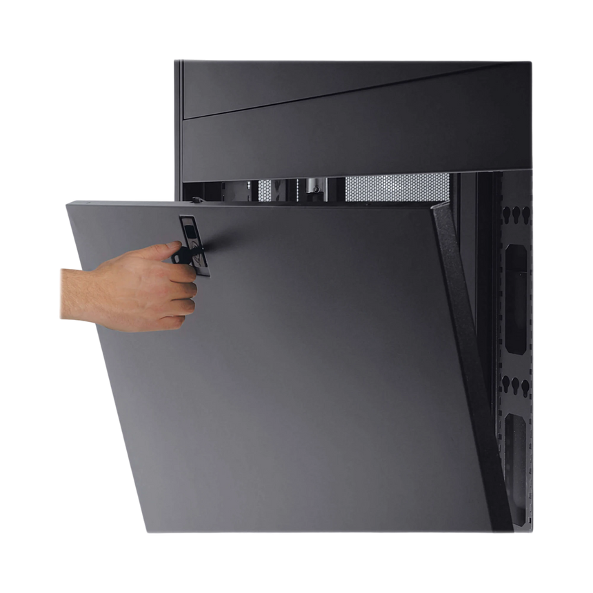 Tripp Lite 48U SmartRack Wide Standard-Depth Rack Enclosure Cabinet with doors, side panels & shock pallet packaging — Being Shipped
