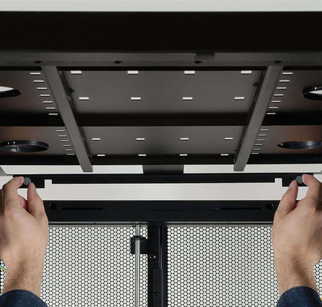 Tripp Lite 48U SmartRack Wide Standard-Depth Rack Enclosure Cabinet with doors, side panels & shock pallet packaging — Being Shipped