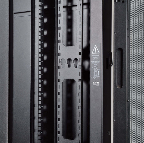 Tripp Lite 48U SmartRack Wide Standard-Depth Rack Enclosure Cabinet with doors, side panels & shock pallet packaging — Being Shipped