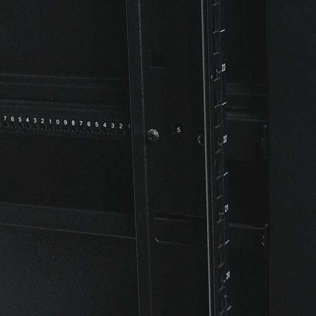 Tripp Lite 48U SmartRack Wide Standard-Depth Rack Enclosure Cabinet with doors, side panels & shock pallet packaging — Being Shipped