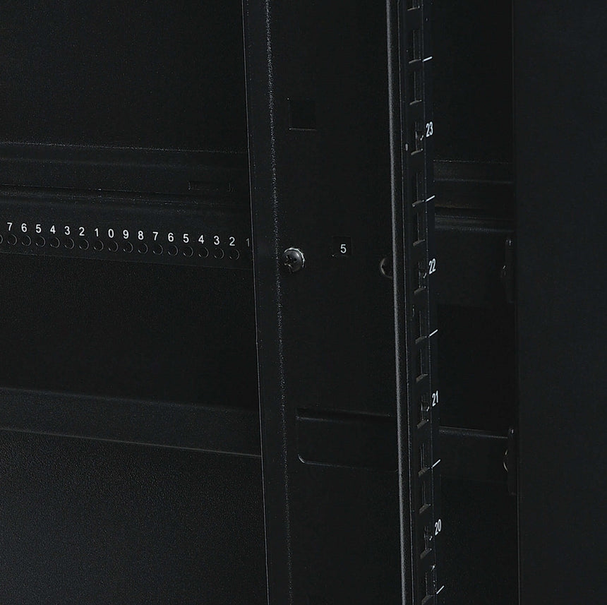 Tripp Lite 48U SmartRack Wide Standard-Depth Rack Enclosure Cabinet with doors, side panels & shock pallet packaging — Being Shipped