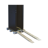 Tripp Lite 48U SmartRack Standard-Depth Rack Enclosure Cabinet with doors, side panels & shock pallet packaging — Being Shipped