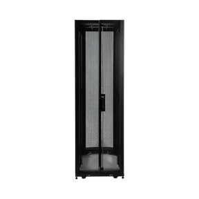 Tripp Lite 48U SmartRack Standard-Depth Rack Enclosure Cabinet with doors, side panels & shock pallet packaging — Being Shipped
