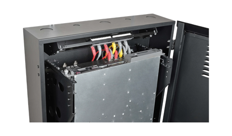 Tripp Lite SmartRack 2U Low-Profile Vertical-Mount Switch-Depth Wall-Mount Rack Enclosure Cabinet — Being Shipped