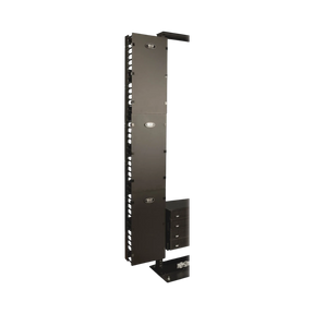 Tripp Lite SmartRack 12-in. (30.48 cm) Width High Capacity Vertical Cable Manager, Double finger duct with cover — Being Shipped