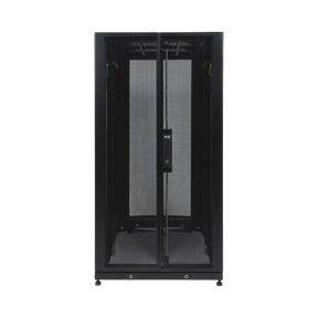 Tripp Lite 25U SmartRack Standard-Depth Half-Height Rack Enclosure, Doors, Side Panels, Shock Pallet — Being Shipped