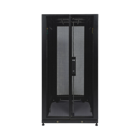 Tripp Lite 25U SmartRack Standard-Depth Half-Height Rack Enclosure, Doors, Side Panels, Shock Pallet — Being Shipped