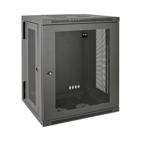 Tripp Lite SmartRack 15U Low-Profile Switch-Depth Wall-Mount Half-Height Rack Enclosure, Hinged Back — Being Shipped