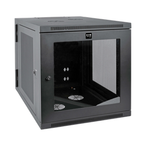Tripp Lite SmartRack 12U Server-Depth Wall-Mount Small Rack Enclosure, Clear Acrylic Window, Hinged Back — Being Shipped