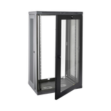 Tripp Lite SmartRack 21U Low-Profile Switch-Depth Wall-Mount Half-Height Rack Enclosure, Clear Acrylic Window — Being Shipped