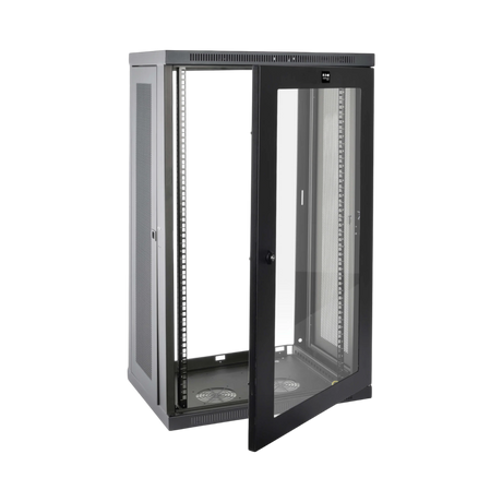 Tripp Lite SmartRack 21U Low-Profile Switch-Depth Wall-Mount Half-Height Rack Enclosure, Clear Acrylic Window — Being Shipped