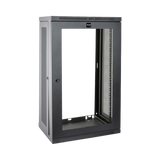 Tripp Lite SmartRack 21U Low-Profile Switch-Depth Wall-Mount Half-Height Rack Enclosure, Clear Acrylic Window — Being Shipped