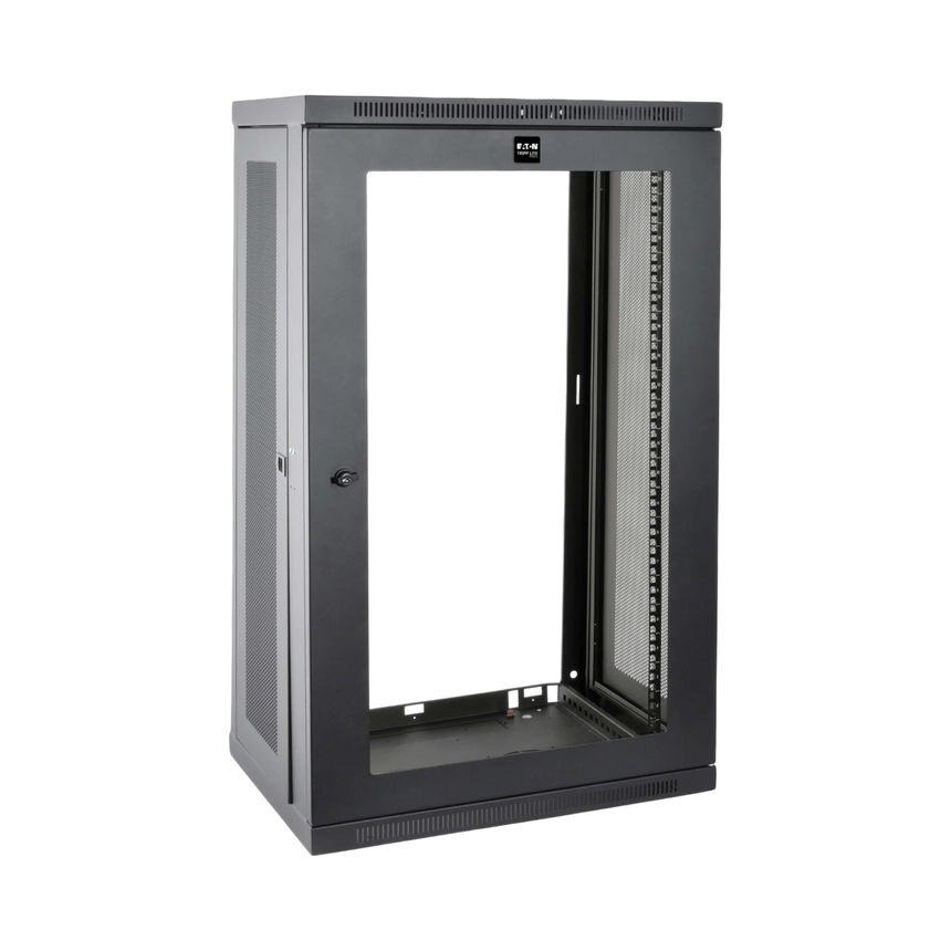Tripp Lite SmartRack 21U Low-Profile Switch-Depth Wall-Mount Half-Height Rack Enclosure, Clear Acrylic Window — Being Shipped