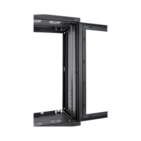 Tripp Lite SmartRack 21U Low-Profile Switch-Depth Wall-Mount Half-Height Rack Enclosure, Clear Acrylic Window — Being Shipped