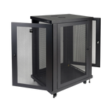 Tripp Lite SmartRack 18U Mid-Depth Half-Height Rack Enclosure Cabinet — Being Shipped