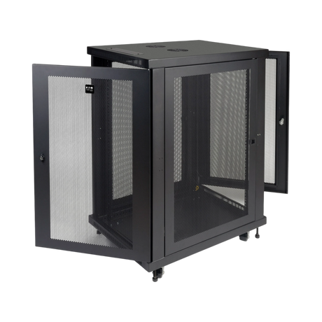 Tripp Lite SmartRack 18U Mid-Depth Half-Height Rack Enclosure Cabinet — Being Shipped