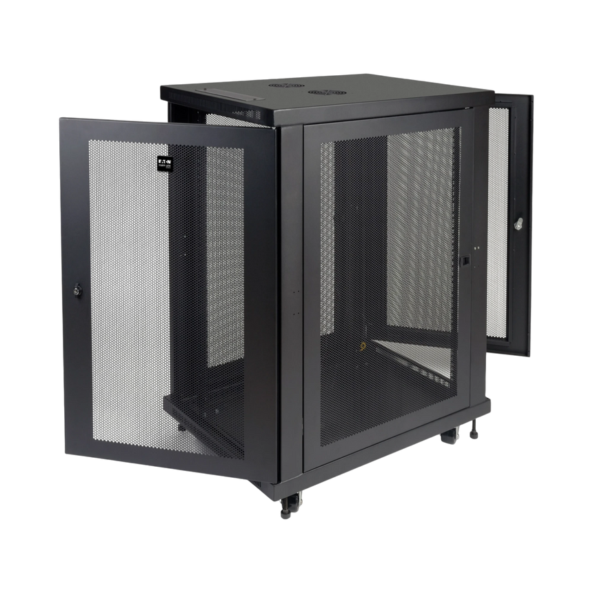 Tripp Lite SmartRack 18U Mid-Depth Half-Height Rack Enclosure Cabinet — Being Shipped