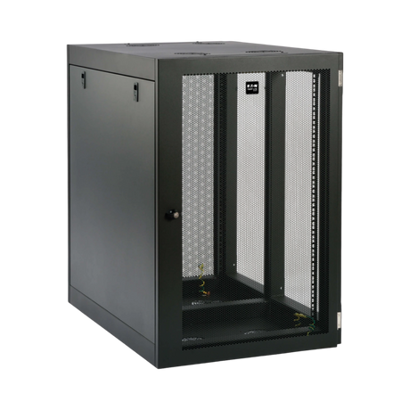 Tripp Lite SmartRack 18U Heavy-Duty Low-Profile Server-Depth Side-Mount Wall-Mount Rack Enclosure Cabinet — Being Shipped