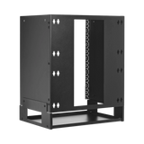 Tripp Lite 12U Wall-Mount Bracket with Shelf for Small Switches and Patch Panels, Hinged — Being Shipped
