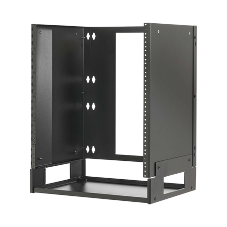 Tripp Lite 12U Wall-Mount Bracket with Shelf for Small Switches and Patch Panels, Hinged — Being Shipped