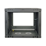 Tripp Lite SmartRack 9U Low-Profile Switch-Depth Wall-Mount Mini Rack Enclosure, Clear Acrylic Window — Being Shipped