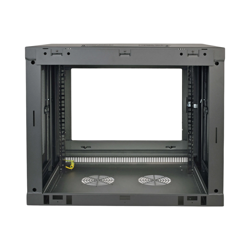 Tripp Lite SmartRack 9U Low-Profile Switch-Depth Wall-Mount Mini Rack Enclosure, Clear Acrylic Window — Being Shipped